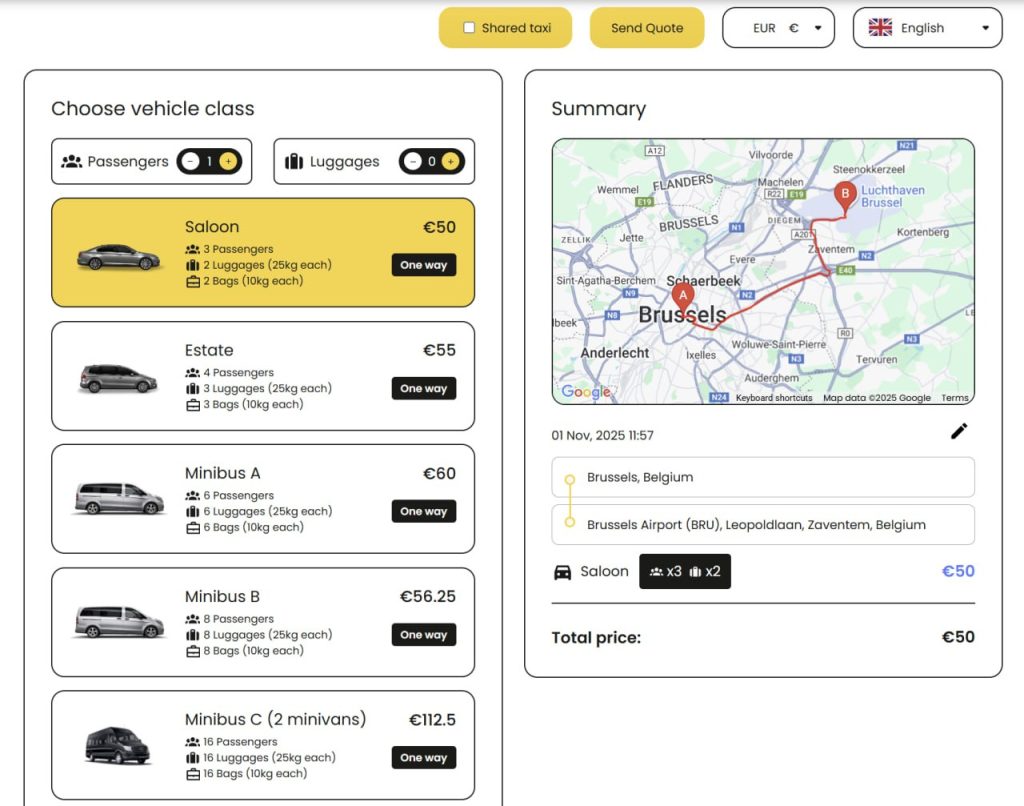 Codico taxi dispatch