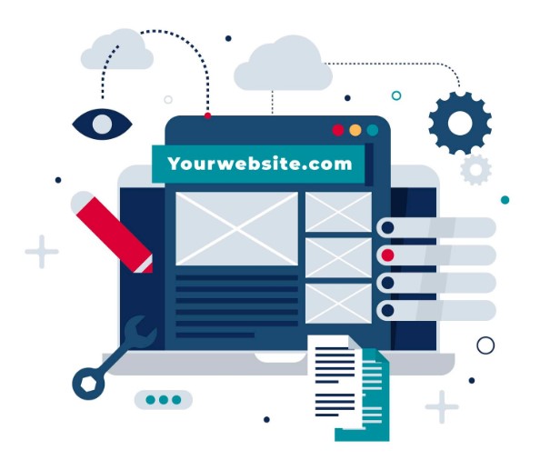 flat-cms-concept-illustration