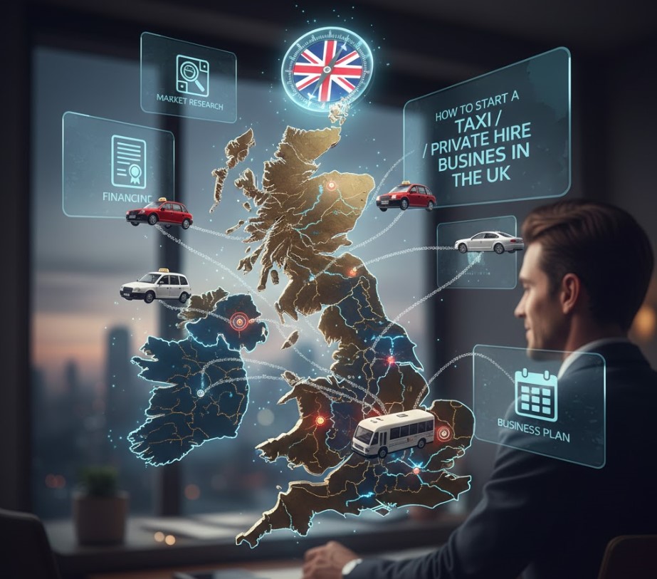 Cómo iniciar un negocio de taxi o VTC en el Reino Unido: 9 pasos para comenzar