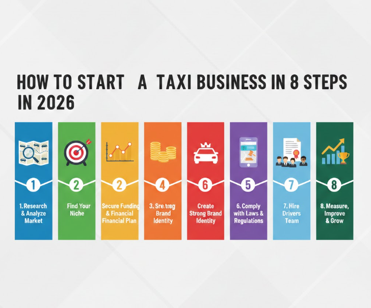 8-Step-Taxi-Business