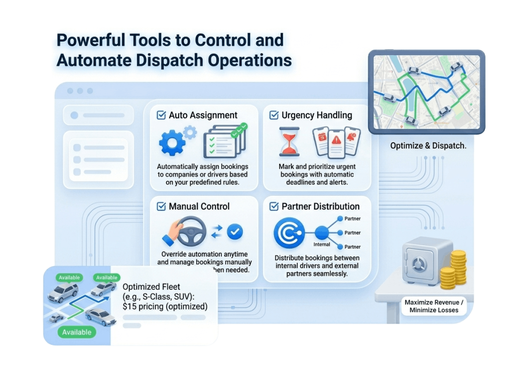 Automated Smart Dispatch System for Taxi Operations | CodiCo Taxi ...