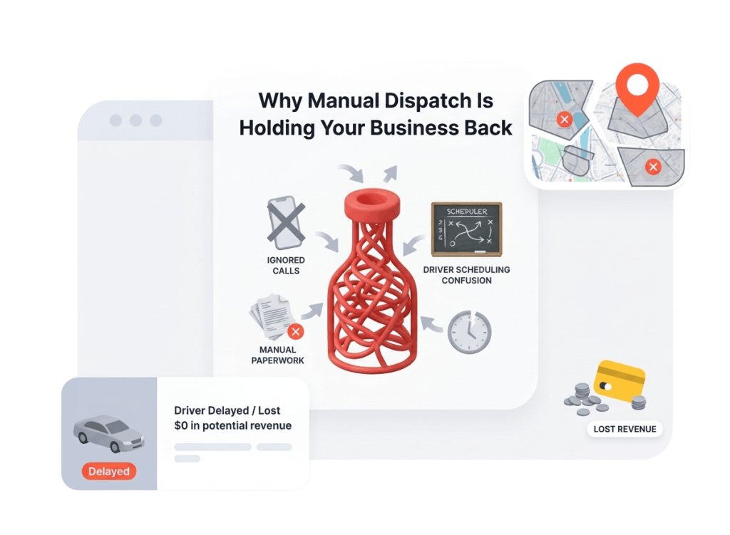 Why Manual Taxi Dispatch is not good for your business