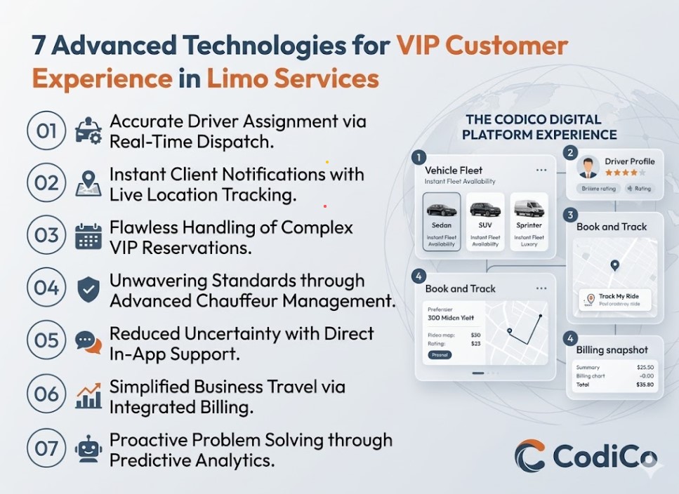key technologies improving VIP customer experience in limo services