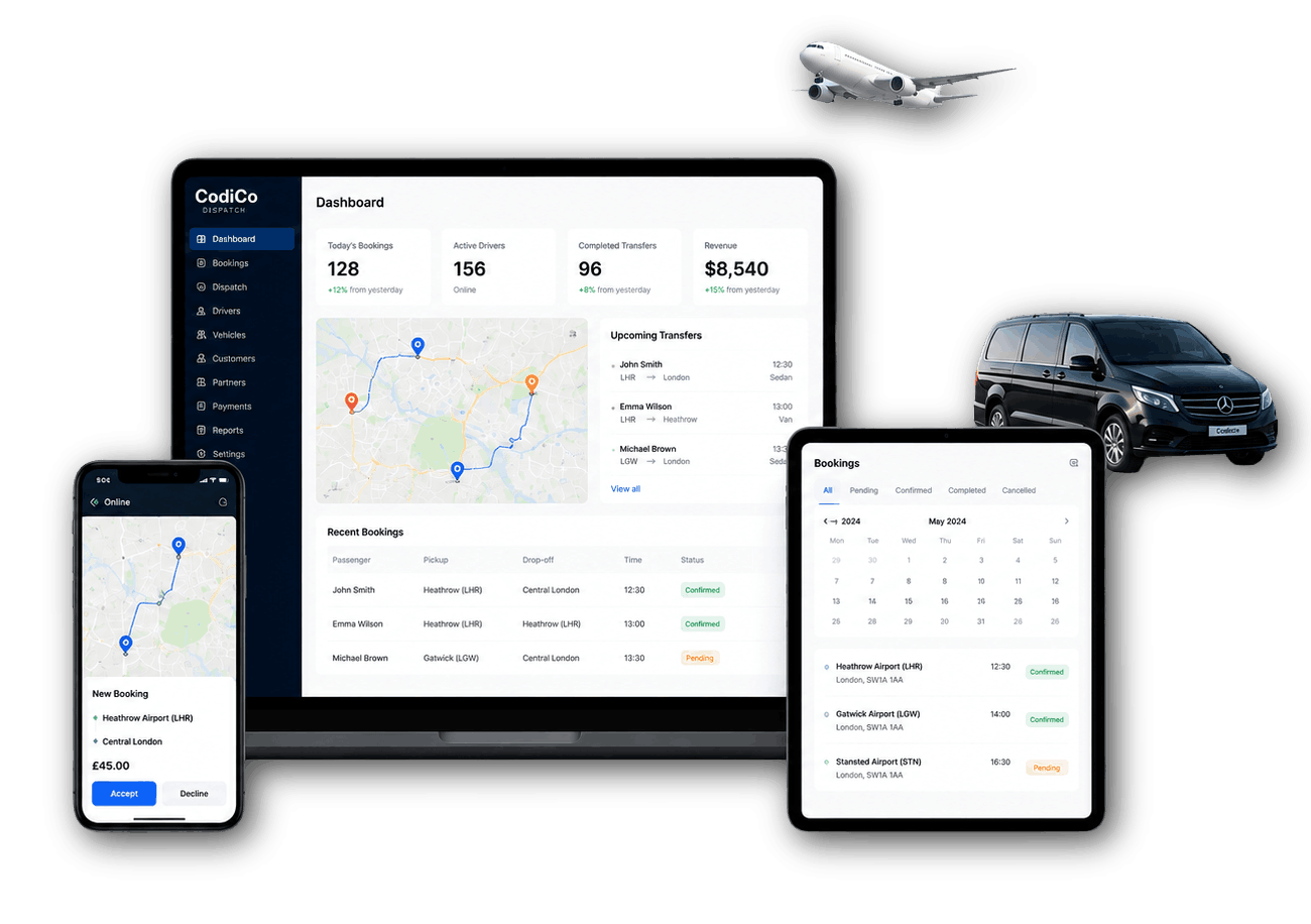 CodiCo Dispatch: List of all Features