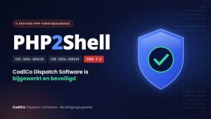 PHP2Shell: CodiCo Dispatch Software is bijgewerkt en beveiligd
