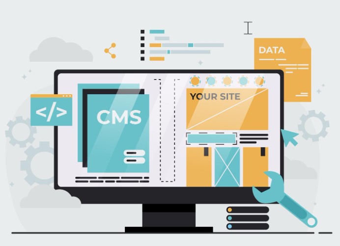 flat-illustration-content-management-system